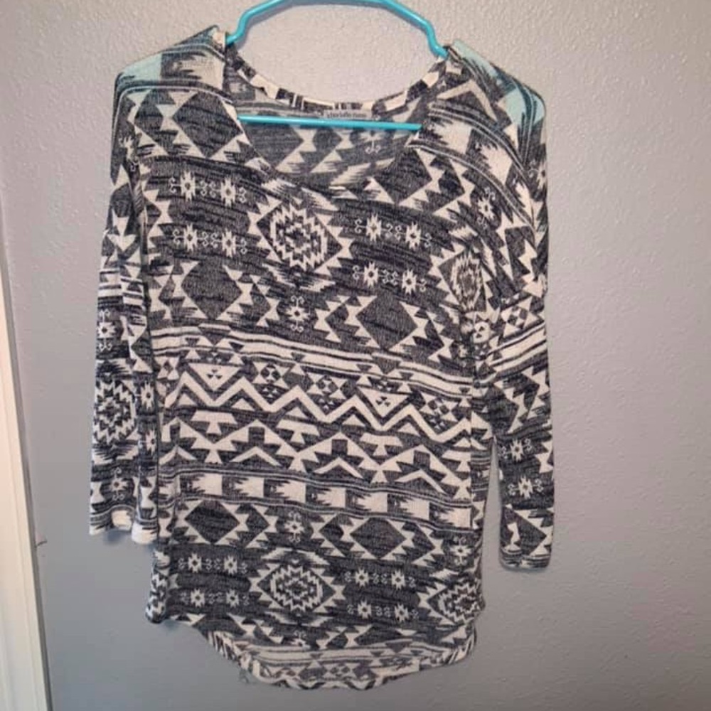 Aztec quarter sleeve